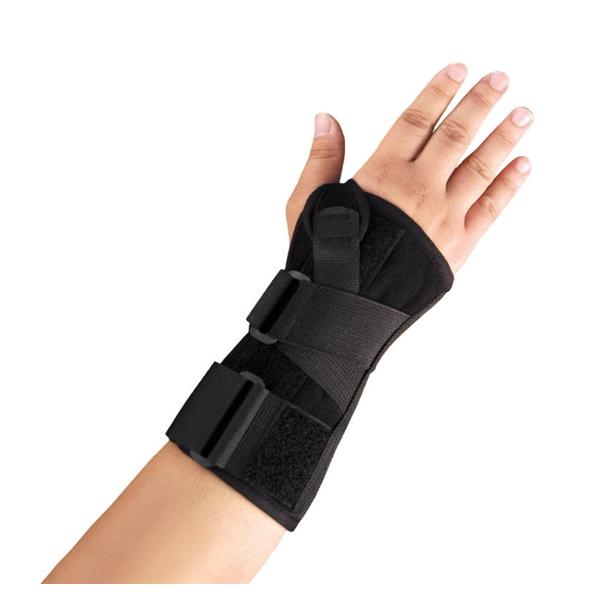 Hely & Weber Splint Orthosis Short Wrist Felt/Nylon Black Left Ea - 438-LT