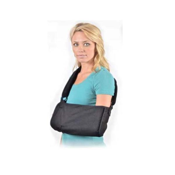 Hely & Weber Immobilizer Deep Pocket Sling Gus-Si Shoulder Black Size Large Ea - 501-L