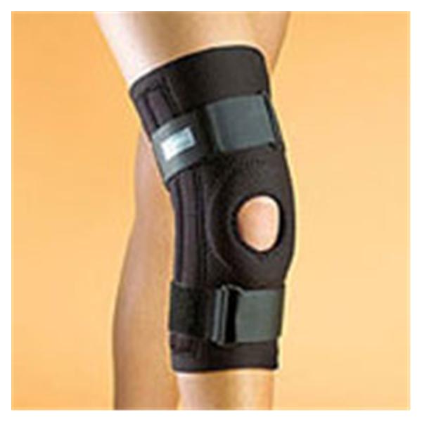 Hely & Weber Brace Compression Adult Knee Neoprene Black Size 13" Large Universal Ea - 3630-BLK-L
