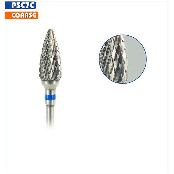 Medicool Bur 3/32" Coarse Small Cone Swiss Carbide Ea - PSC7C