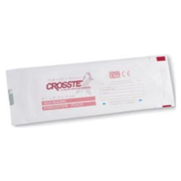 Crosstex International Pouch Sterilization Duo Check 3.5 In X 9 In Pink 200/Bx, 20 Bx/Ca - SCSPP