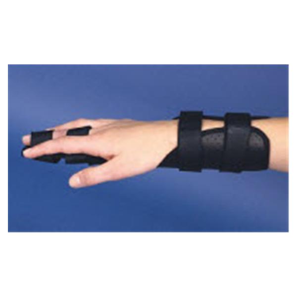 Bird & Cronin Splint Immobilizer/Gutter Adult Finger Blk Sz 11" One Size Fits All Universal Ea - 0814-4002
