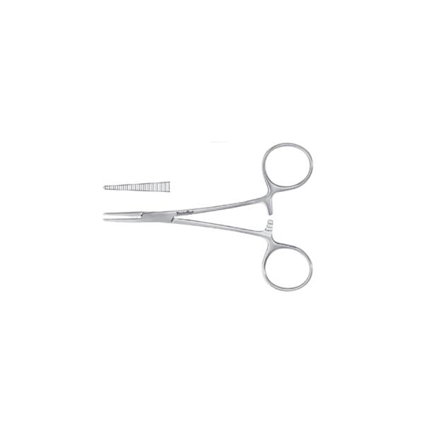 Miltex-Integra Forcep Hemostatic Halsted Mosquito Meister-Hand 5" Serrated Straight Ss Ea - MH7-8