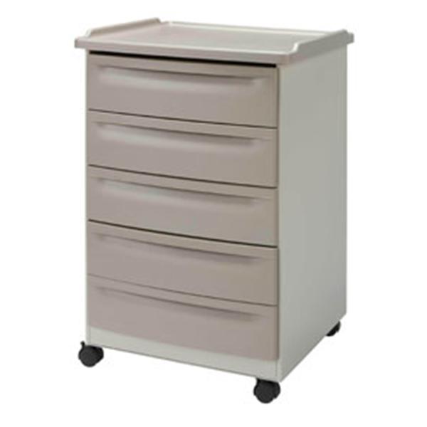 Brewer Company Cart Equipment 34.4X24.2X21.6" 4 Locking Casters 4 Drawer Ea - 63100