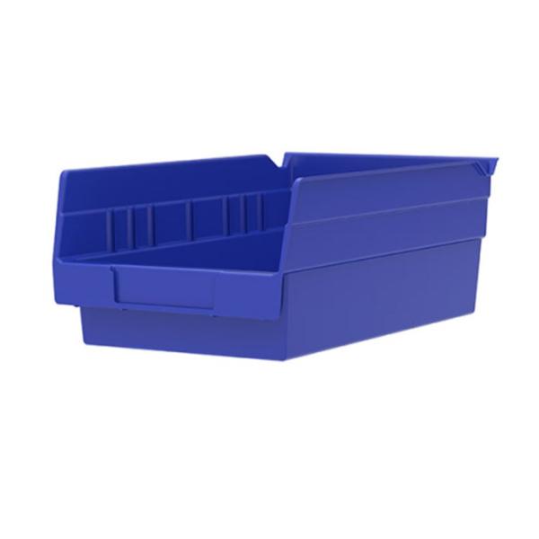 Akro-Mils Bin Shelf 11-5/8X6-5/8X4" Blue Polypropylene 12/Box - 30130BLUE