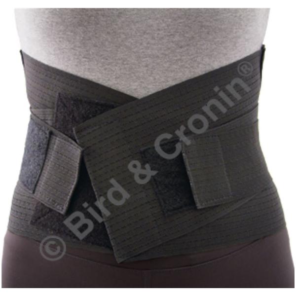 Bird & Cronin Support Bicro Skin Adult Lumbar Lycra Black Size Medium Ea - 8147783