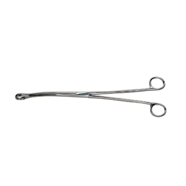 Graham-Field/Everest &Jennings Forcep Tissue Kelly 12-1/2" Oval Tip Stainless Steel Ea - 2849