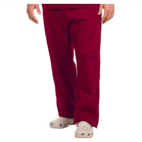 Fashion Seal Scrub Pant Unisex 5X Large Sangria Ea - 78886-5XL