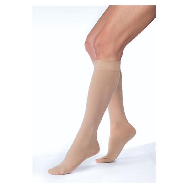 BSN Medical Socks Compression Relief Knee High/Full Calf Closed Toe Large Beige 1/Pr - 114698
