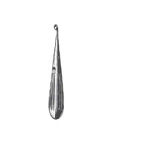 BR Surgical, Curette Bone Spratt 6-1/2" Size 0/Oval Oval Tip Stainless Steel Ea - BR32-47500