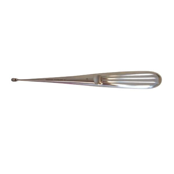 BR Surgical, Curette Bone Spratt 6-1/2" #3 Oval Tip Stainless Steel Ea - BR32-47503