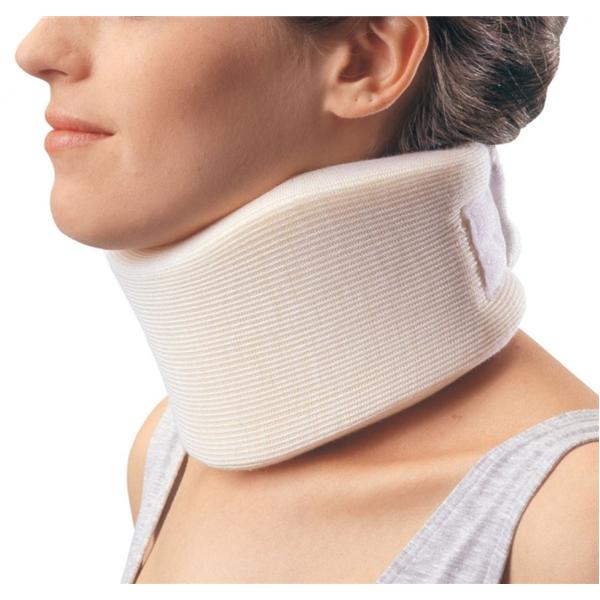 DJO Collar Form Fit Adult Long Cervical Foam White Size 15-20" Small Ea - 79-83014