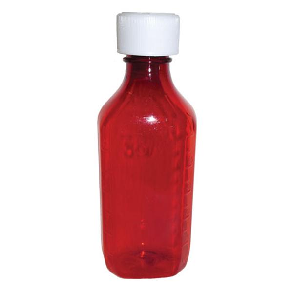 Clarke Container Division Bottle Syrup Plastic 16Oz Amber 50/Ca - 91006