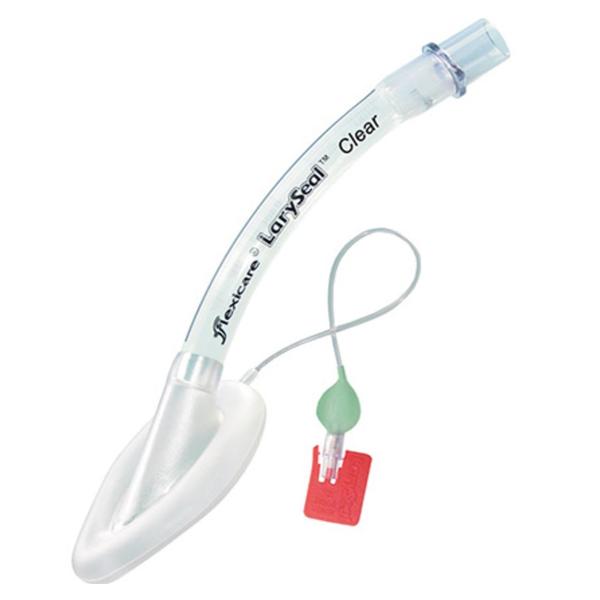 Flexicare Airway Laryngeal Mask Laryseal Clear Child 10-20Kg Size 2 Red Str Lmn Tb 10/Bx - 038-94-320U