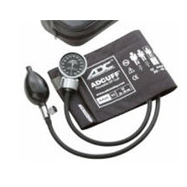 Henry Schein Sphygmomanometer Aneroid Size 12 Adult Arm Dial Display Black Ea, 20 Ea/Ca - 700-12XBKHS