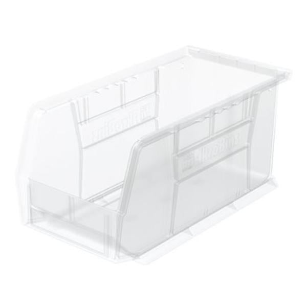 Akro-Mils Bin Storage Akrobins 10-7/8X5-1/2X5" Clear Polymer With Label Holder 12/Case - 30230SCLAR