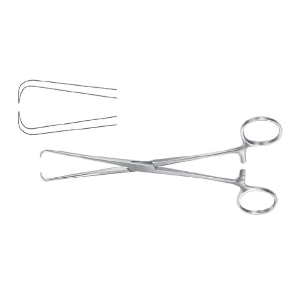 Miltex-Integra Forcep Tenaculum Barrett Meister-Hand 7-1/4" Straight Stainless Steel Ea - MH30-985