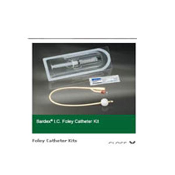 Bard Medical Division Kit Foley Catheter 14Fr 5Cc All Silicone 20/Ca - 720014