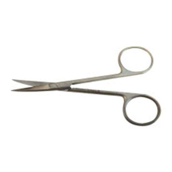 BR Surgical, Scissors Iris 4-1/4" Sharp/Sharp Straight Stainless Steel Ea - WG08-34011