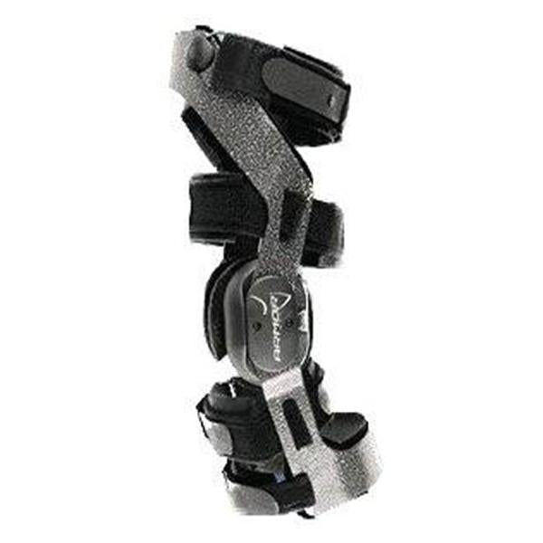 DJO Brace Ski Armor Pcl Adult Short Knee Aluminum Black Size X-Large Right Ea - 111023526000