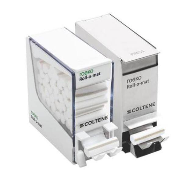 Coltene/Whaledent Dispenser Roll-O-Mat Stainless Steel White Each - 120005