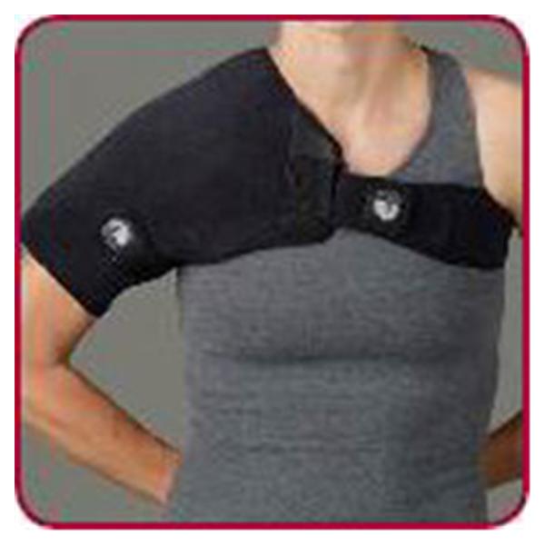 Deroyal Industries Inc Support Thermal Activewrap Shoulder Plush Material Black Size Large/X-Large Ea - 9371-01