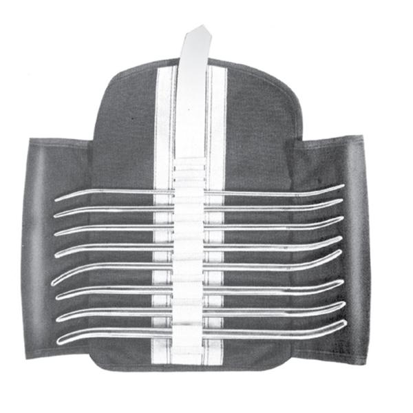Miltex-Integra Dilator Uterine Pratt Meister-Hand 11-1/2" 4.3-14.2Mm 13-43Fr Dbl End Rsbl Ss Ea - MH30-561