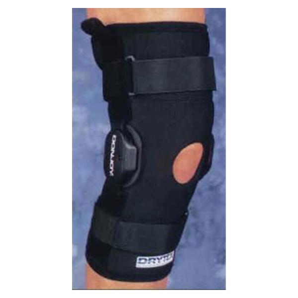 DJO Support Sleeve Basic Adult Knee 1/4" Drytex Black Size 2X-Large Universal Ea - 110658606000