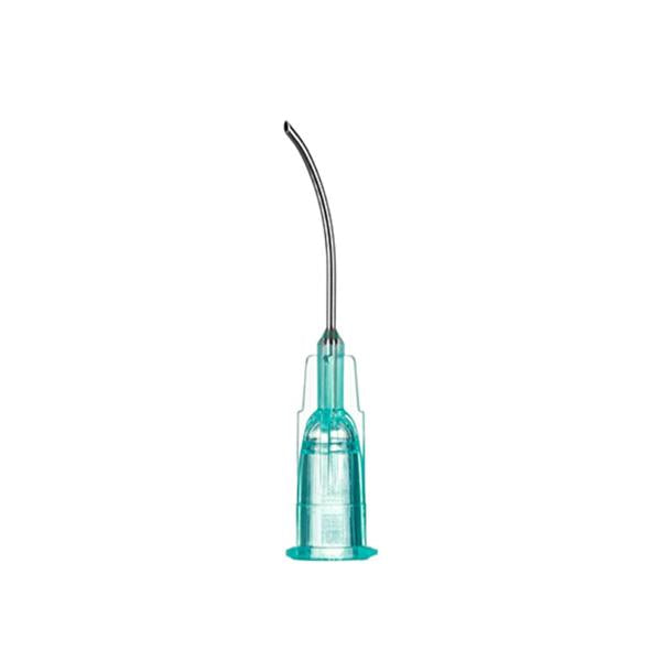 Beaver-Visitec Int Cannula Bimanual Irrigation Visitec 21Gx5/8" Curved Tip 45 Degrees 10/Bx - 585223