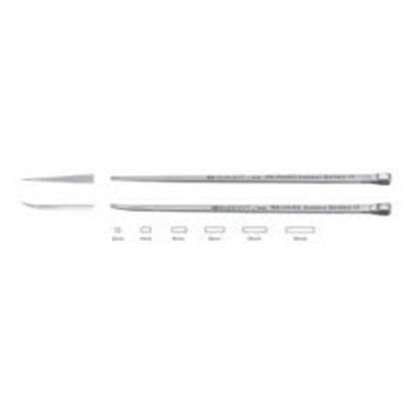 Miltex-Integra Osteotome Bone Mini Padgett 5" Mini 12Mm Tip Straight Stainless Steel Ea - PM-044412