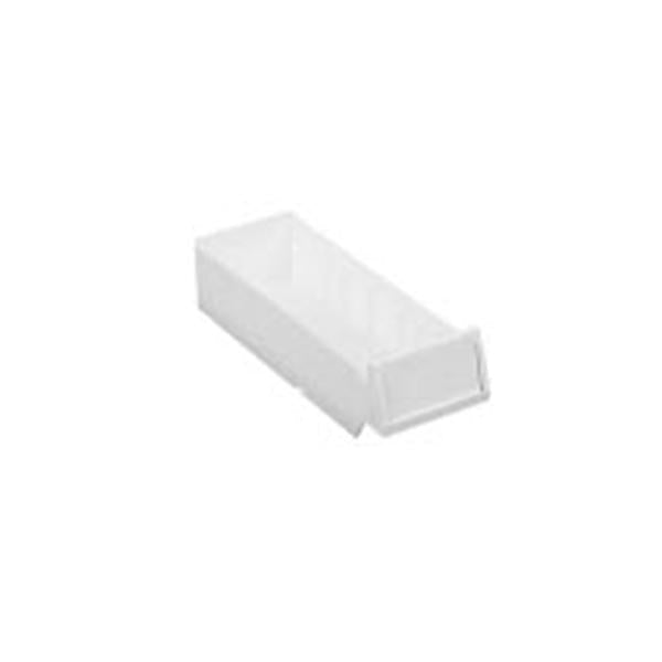 Harloff Manufacturing Bin Medication 2-3/4X5X9-1/2" White Each - 40446