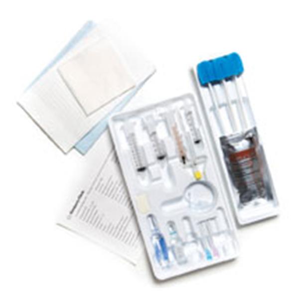Avanos Medical Tray Epidural Single Shot W/ Lido/Sod Cl/Gz Pd 3X3 Strl 10/Case - 182A186