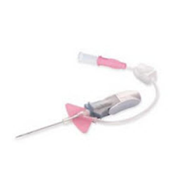 Becton-Dickinson Catheter Iv Nexiva Shielded Closed End Single Port W/ Wng Pink 20Gx1-1/4" 80/Ca - 383517