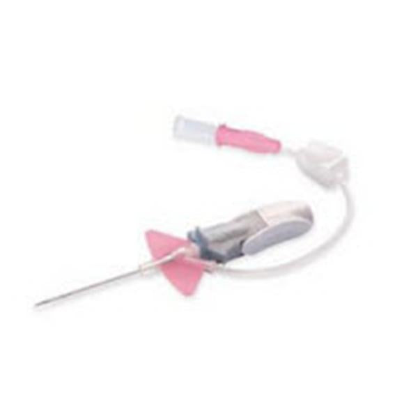 Becton-Dickinson Catheter Iv Nexiva Shielded Closed End Single Port W/ Wng Pink 20Gx1-3/4" 80/Ca - 383518