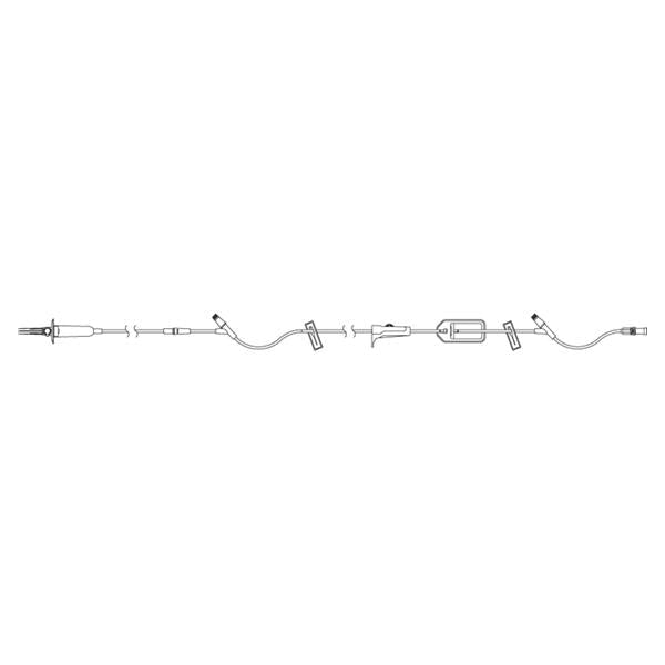 Icu Medical Iv Administration Set Lifeshield 101" 15 Drops/Ml Priming Volume 18Ml 48/Ca - 2066928