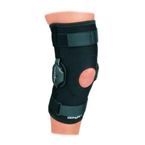 DJO Brace Wraparound Economy Adult Knee Drytex Black Size Medium Universal Ea - 11-2012-3