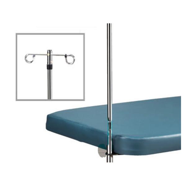 Clinton Industries. Pole Iv For Echo Table 2 Hook Adjustable Height Ea - 83