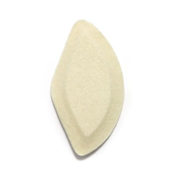 Econoline Products Pad Orthopedic Arch Skived Felt 3.75X2-3/8" 1/4" Thick White Size Medium 100/Pk - 1007846