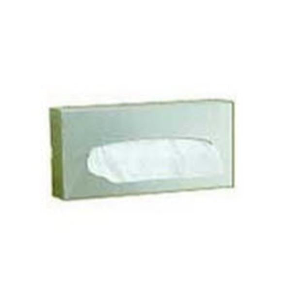 Bobrick Mounted Dispenser Facial Tissue Stainless Steel Satin Finish Each - 8397