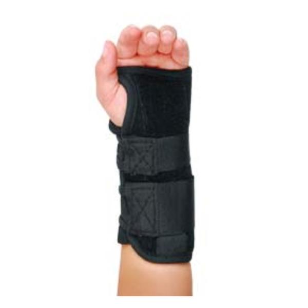 Hely & Weber Splint Orthosis Tiny Titan Wrist/Forearm/Thumb Felt/Brushed Nylon Black Left Ea - 450TINY-LT