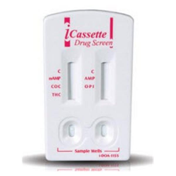 Alere Toxicology-Products Icassette Drug Screen Test Kit Clia Waived 5 Panel 25/Bx - I-DOA-1155