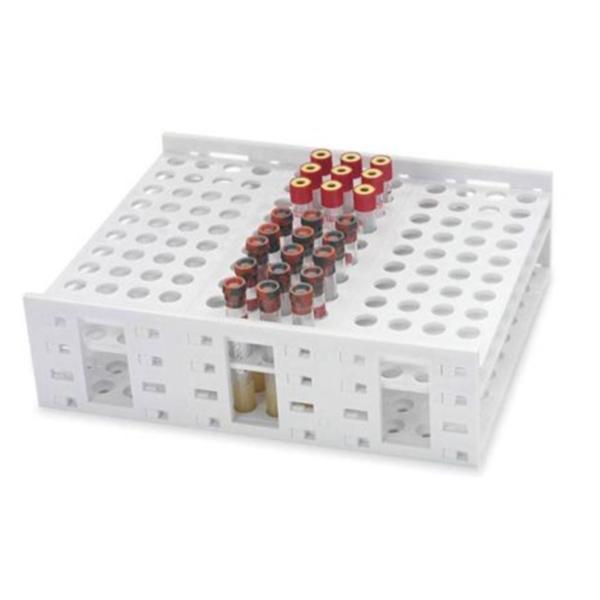 Marketlab Monster Test Tube Rack 12-16Mm 120 Place White Ea - 1507