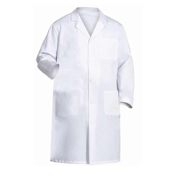 Fashion Seal Lab Coat X-Long 65% Polyester / 35% Cotton Mens White Size 40 45 In Ea - 6499-40