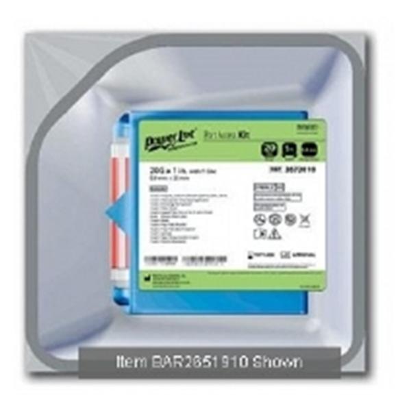 Bard Access Systems Kit Port Access Y-Site Powerloc 20Gx1" With Sodium Chloride Lf Sterile 5/Ca - 2672010