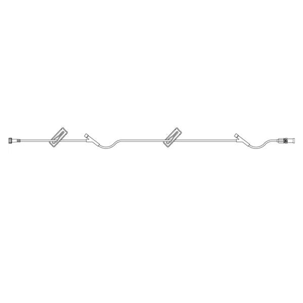 Icu Medical Iv Extension Set Lifeshield 32 2 Prprc Rsl Yinj Sts M/F Adptr Grav 48/Ca - 1264828