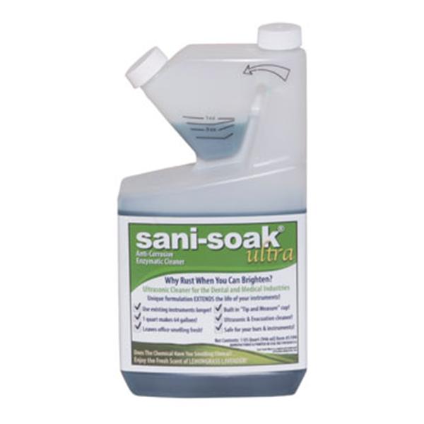 Enzyme Industries Inc Cleaner Ultrasonic Sani-Soak Ultra 32 Oz Citrus 32Oz/Bt - 5199