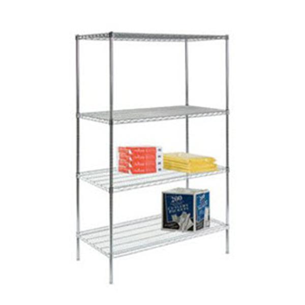 Lakeside Mfg Co Shelving Unit Storage 24X72X72" Wire Each - R247272CS-4