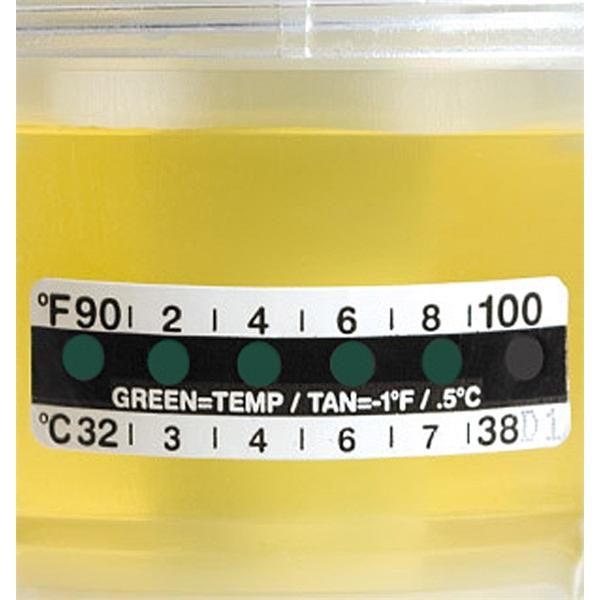 Globe Scientific Thermometer Strip White 4000/Ca - 112215