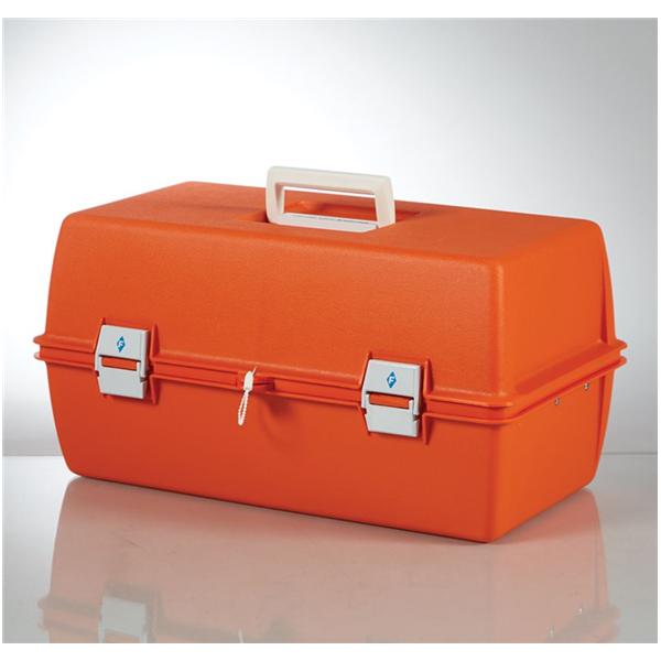 Health Care Logistics Box Emergency 19X10-1/8X10.75" Orange Ea - 1802