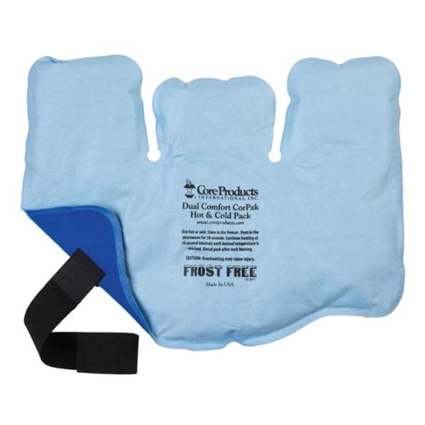 Core Products Pack Hot/Cold Corpak Dual Comfort Tri-Sectional 11X15" Gel Reusable Blue Ea - ACC-534